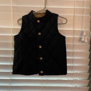 Crown and Ivy navy blue vest. 24 months